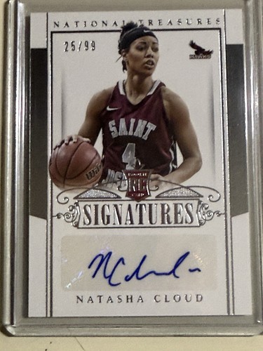2015 National Treasures Multisport WNBA Natasha Cloud Rc Auto /99