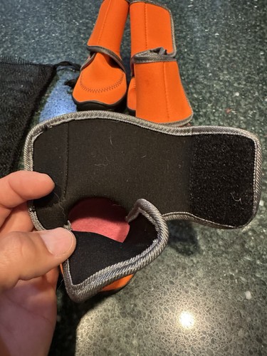 Botas antideslizantes impermeables para zapatos para perros 4 piezas al aire libre con calcetines de agarre - Imagen 4 de 8