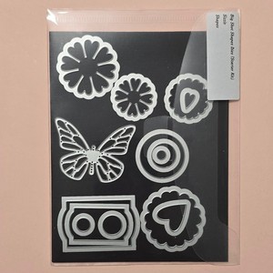 Sizzix Basic Shapes Die Set w/Magnetic Storage Board & Storage Envelope