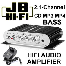 Hifi Verstärker Stereo-Verstärker 2.1CH Stereo Verstärker Amp 20Wx2+40W Kompakt