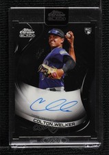 2022 Topps Chrome Black Auto Colton Welker #CBA-CW Auto v9t