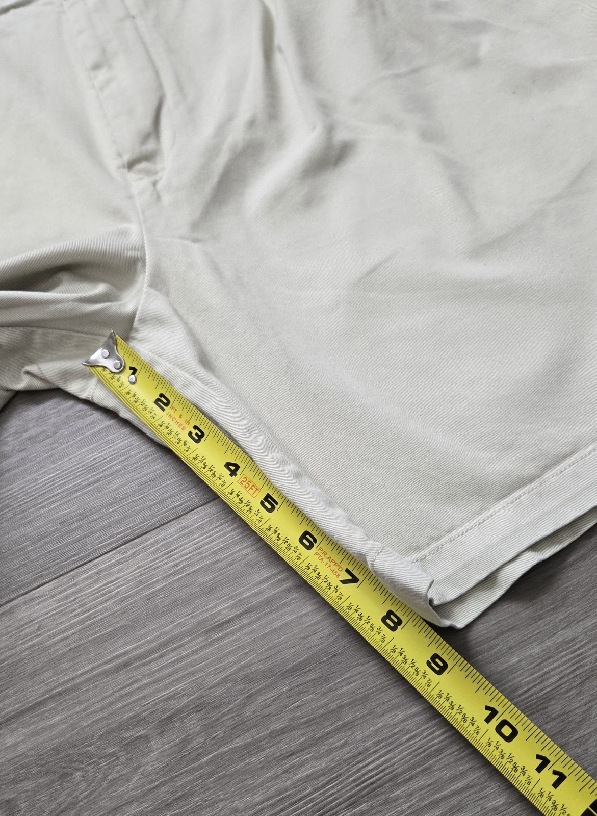 Vintage Y2K Tommy Hilfiger Golf Zip Pleated Front Cotton Shorts Men’s 37 Khaki thumbnail 8