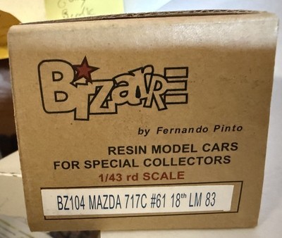Bizarre BZ104 - 1/43 Mazda 717C #61 18th Le Mans 1983 NIB | eBay