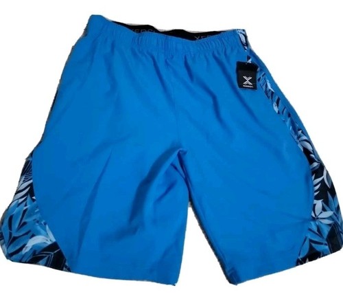 Xersion Men's Blue Aster Quick-Dri Basketball Athletic Shorts Size Xl