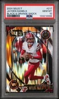 2024 PANINI SELECT BLACK & ORANGE SHOCK #217 JAYDEN DANIELS PSA 10