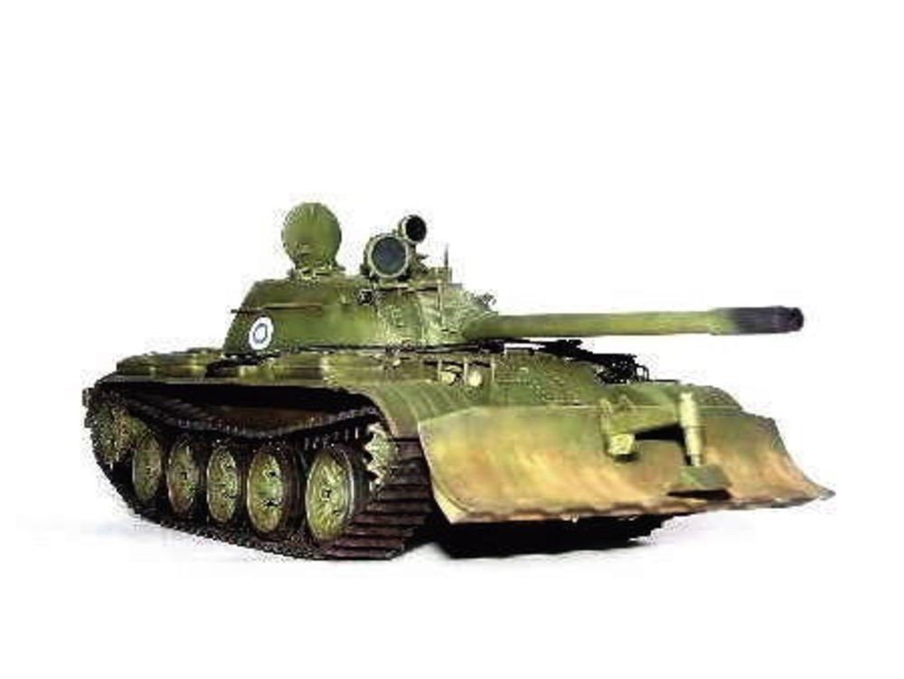 TROMPETER 00313 MODELLO DI PANZER RUSSO T55 CON BTU-55 1/35