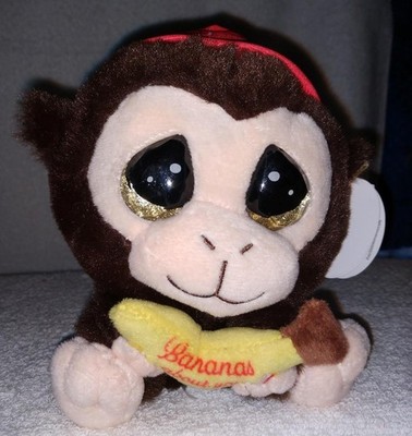 Precious Moments Cutie Pet-tudies Bananas  the Monkey Mini Plush 6'' New