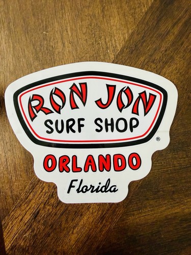 NEW Ron Jon Surf Shop ORLANDO Sticker Decal
