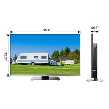 Sylvox 22In 12 Volt Fernseher mit DVD Play   Wohnmobil-Fernseher