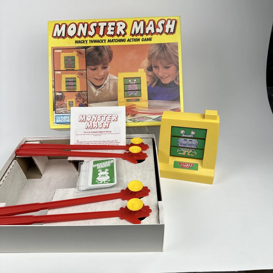 1987 Monster Mash Board Game No. 0495 by Parker Brothers Complete Excellent Cond - Image 4 of 4