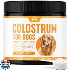 Bovine Colostrum for Dogs 90g Raw Colostrum Powder for All Ages, Breeds and