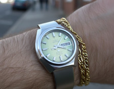 Orologio Vanroy automatico vintage acciaio