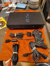 Sony PlayStation 2 Fat SCPH-39001 Bundle Tested Working With 13 Games Etc. EUC