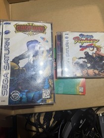 SEGA Saturn MK-80000 Black Home Video Game Console Includes Power Cord