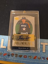 2007 UD Premier Gold SP  Nolan Ryan Preeminence Auto 15/25 Astros