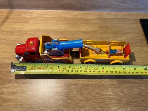 Corgi 1163 Berliet Cannon Truck & Trailer - Pinder Jean Richard Circus - Bild 13 von 14