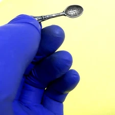 Rarity Miniature Spoon-Amulet silver 925 silver