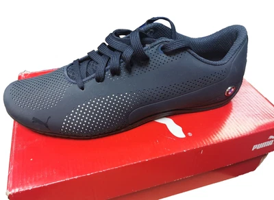 Puma BMW Motorsport Drift Cat 5 Ultra Trainers UK 9.5 EU 44 White Blue Red New - Image 1 of 4