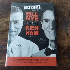 Bill Nye Debates Ken Ham Uncensored Science (4-Disc DVD Set, 2014)