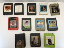 Lot of 11 Vintage 8-Track Tapes Classic Rock Boston Jethro Tull ZZ Top Paul Simo