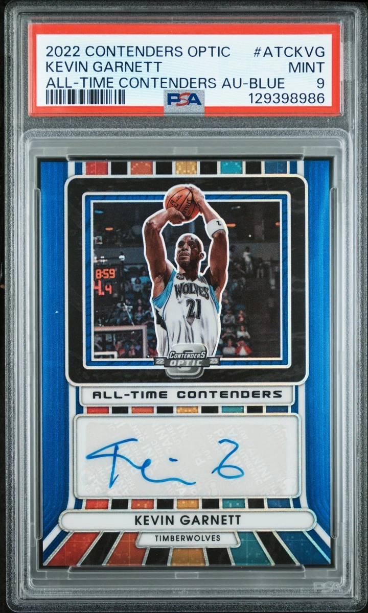 Kevin Garnett Professional Sports Authenticator (PSA) Basketball