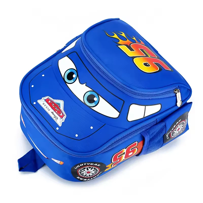 Disney Pixar Cars Kids Backpack 13x11x5 in Waterproof Lightweight School Bag Boy - Image 4 of 4