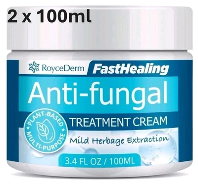 RoyceDerm Anti-Fungal Treatment Cream 2 x 100ml