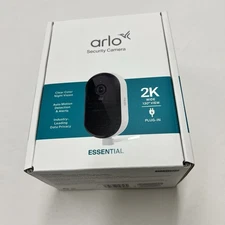Arlo Essential Security Camera Plug In 3rd Gen 2025 Release 2K 130° View NEW