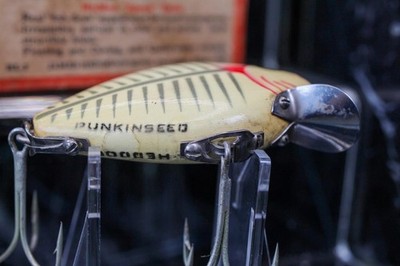 IN BOX- Heddon Punkinseed Wood Fishing Lure Insert 742XS