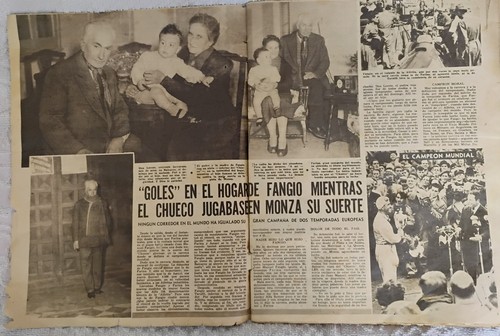 Formula 1 - Juan Manuel Fangio 5 Time F1 World Champion 32 Page Booklet, 1950's - Picture 2 of 18