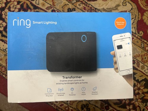 RING Smart Control Outdoor Landscape Lighting Transformer-Easy Install! - NEW!