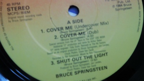 Bruce Springsteen Cover Me 12" Vinyl 1984 UK CBS 1st Press A1/B1 5 Track - Picture 4 of 6