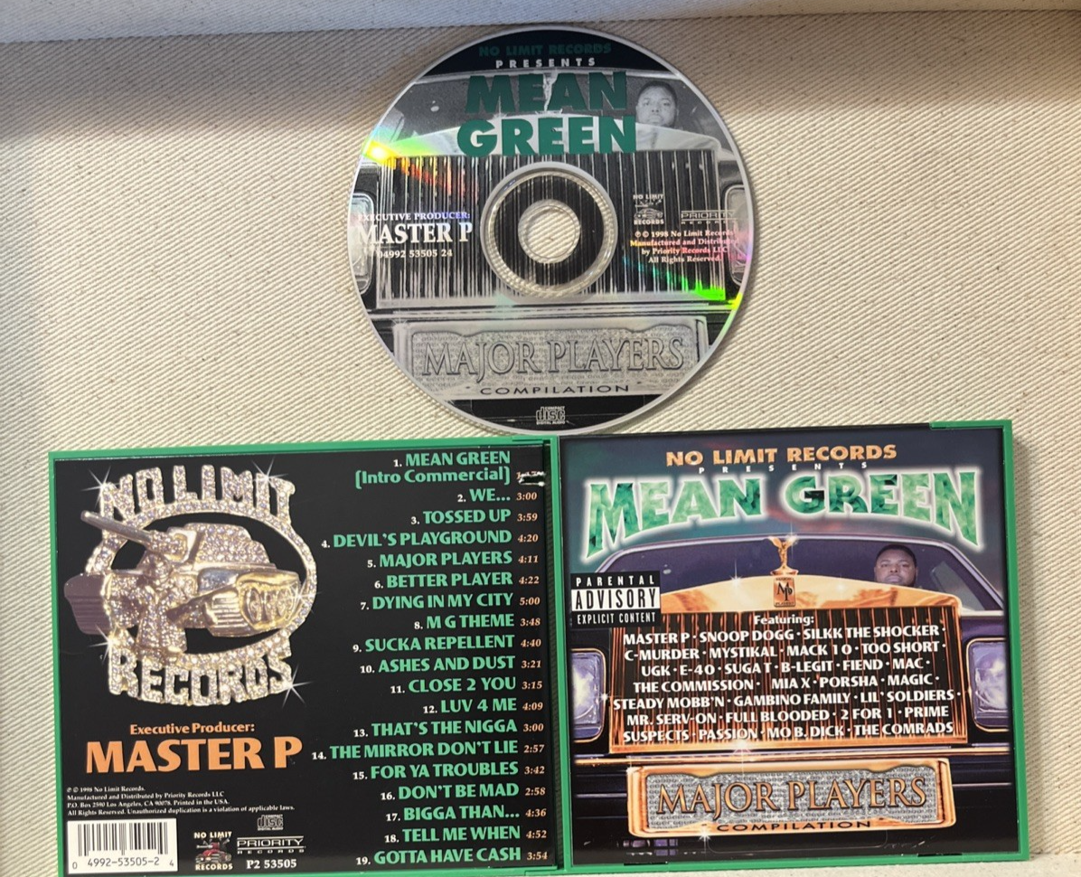 Mean Green: Major Players Compilation by Mean Green (CD, Sep