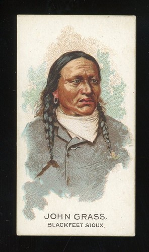 1888 N2 Allen & Ginter #26 John Grass — Raw