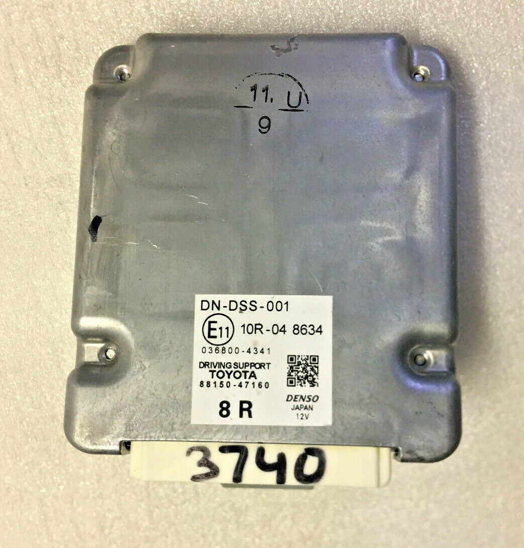 2018 Toyota Prius DRIVING ASSIST Support CONTROL COMPUTER