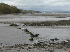 Photo 6x4 Drum Sands from Cramond With a small stone 'interruption&# c2011