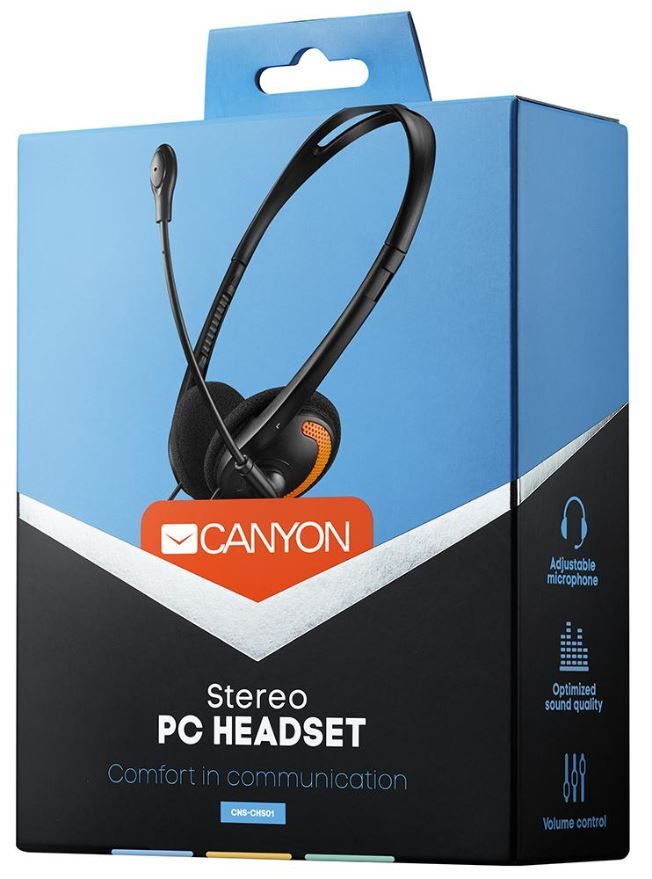 Canyon Pc Headset With Usb Connection CANYON INTERCEPTOR GH-8A