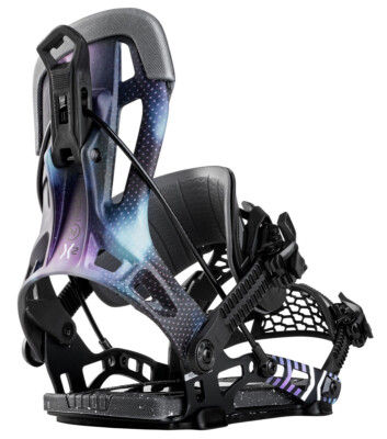 2025 Nidecker FLOW NX2 Hybrid Space Black Snowboard Bindings NEW  