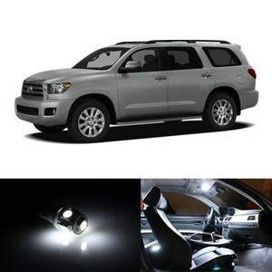 14x White Interior LED Lights Package Kit Fits 2001-2007 Toyota Sequoia | eBay