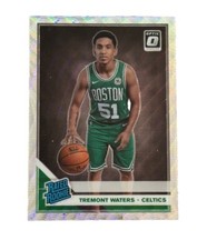 Excellent: 2019-20 Donruss Optic Silver Wave Tremont Waters Boston Celtics  RC