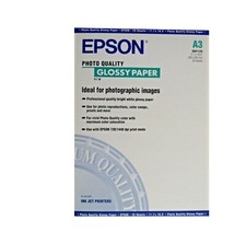 Carta Fotografica A3 Epson Glossy Paper per Stampanti InkJet (S041125)