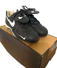 Nike Men Slasher Baseball Cleats Black/Silver/White Men's US Size 7