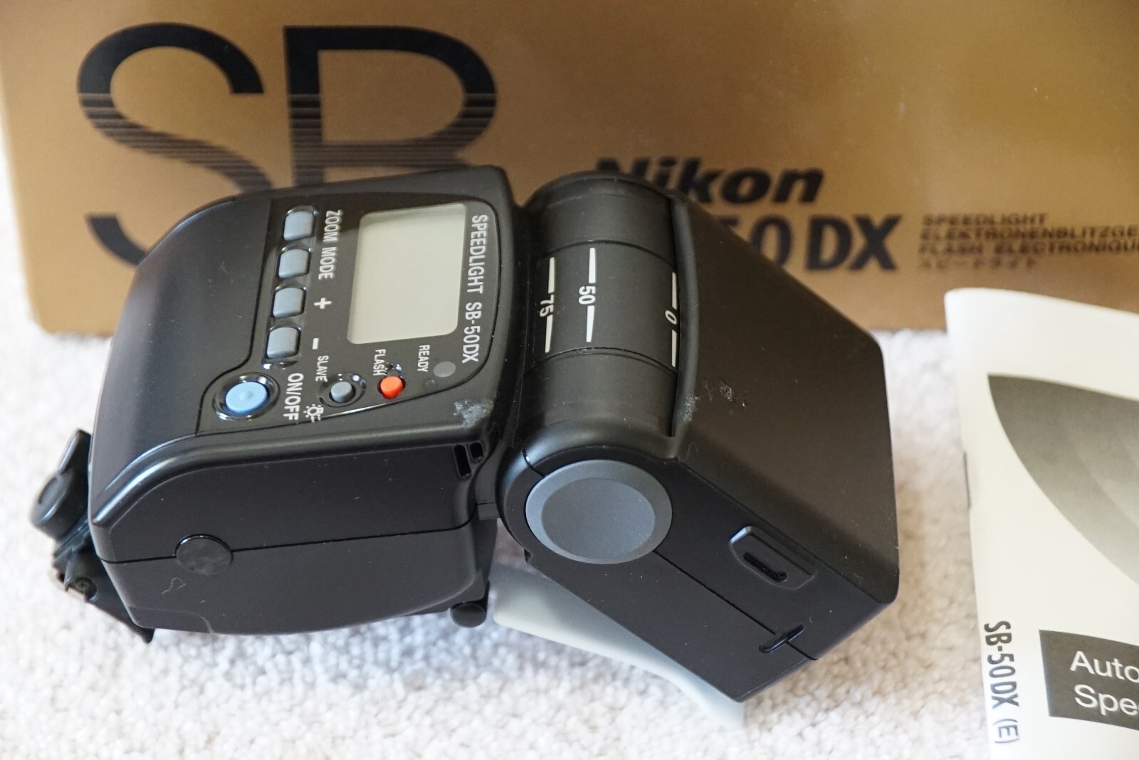 Nikon Speedlight SB50DX Shoe Mount Flash for Nikon 18208047161 eBay