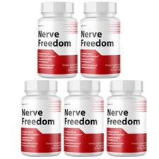 Nerve Freedom - Nerve Health, Blood Support, NerveFreedom -5 Bottles