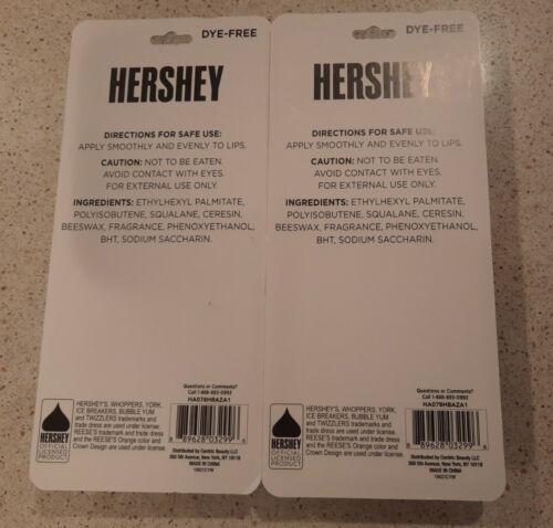 Paquete de 8 Bálsamos Labiales con Sabor Hershey Reese's Twizzlers Bubble York (Lote de 2)! - Imagen 3 de 3