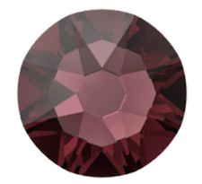 BURGUNDY 3mm 12ss Swarovski 2088 Austrian Flatback Crystal Rhinestones 144 pcs