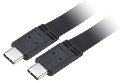 AKASA - Super Slim USB 3.1 Gen 2 (10Gb/s) Type-C Lead, 1m