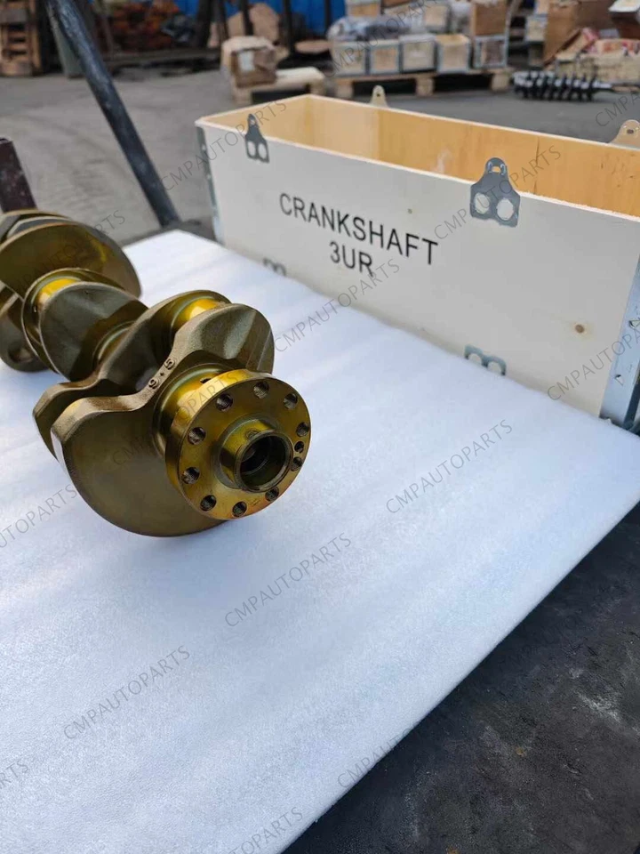 Cigüeñal motor 13401-38010 13401-0S010 para Toyota Lexus LX570 5,7 L V8 3UR-FE Foto 2 de 3