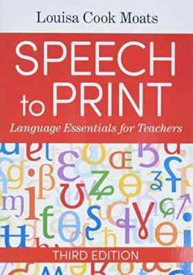 Speech to Print Language Essentials für Lehrer von Louisa Cook Moats kostenlo...