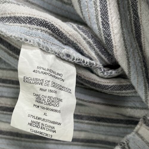 Rewind Pants Womens XL Linen Rayon 34x28.5 Lagenlook Cottagecore Paper Bag - Picture 4 of 13